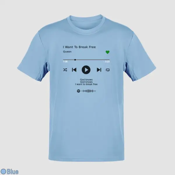 Queen I Want Break Free T-Shirt - Image 3