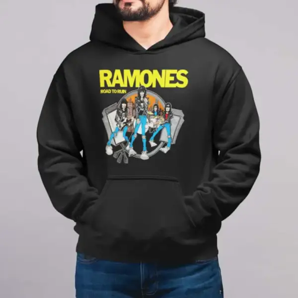 Ramones Road to Ruin Hoodie, Punk Rock Merch