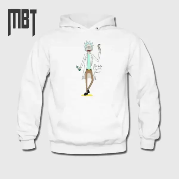 Rick And Morty Hoodie, Don't Hate The player, Hate The Game Son Hooded Sweatshirt