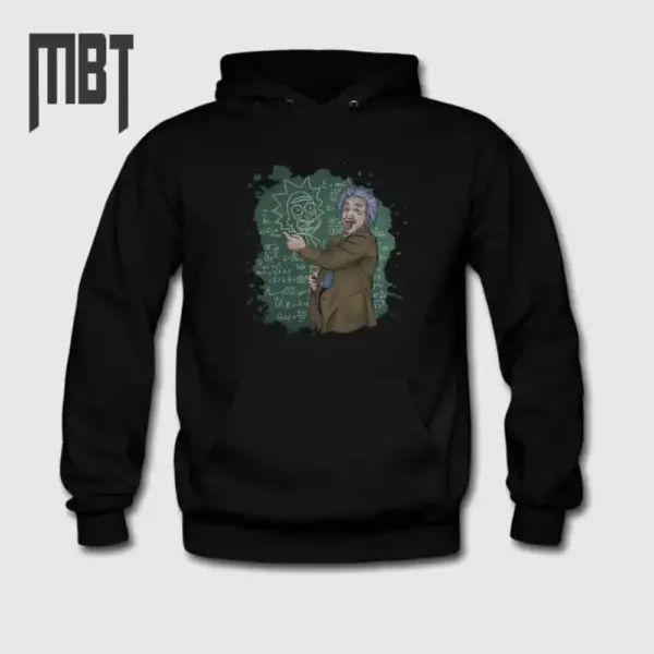 Rick And Morty Hoodie, Rick And Morty Cartoon Artwork Hooded Sweatshirt