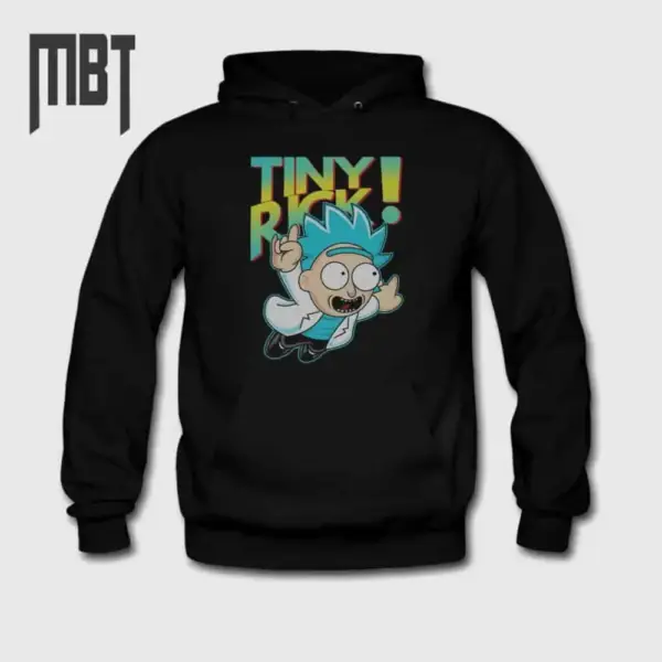 Rick And Morty Hoodie, Rick And Morty Tiny Rick Hooded Sweatshirt