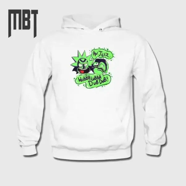 Rick And Morty Hoodie, Rick And Morty Wubba Dubba Lub Lub Hooded Sweatshirt