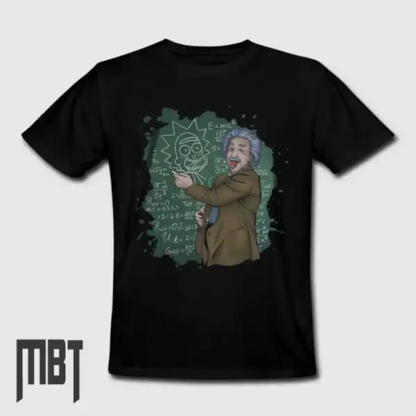 Rick And Morty T-Shirt, Rick And Morty Cartoon Artwork Tee-Shirt #11