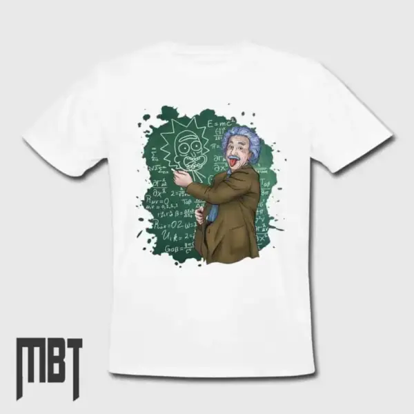 Rick And Morty T-Shirt, Rick And Morty Cartoon Artwork Tee-Shirt #11