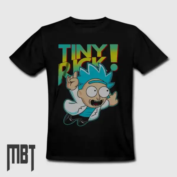 Rick And Morty T-Shirt, Rick And Morty Tiny Rick Tee-Shirt #9
