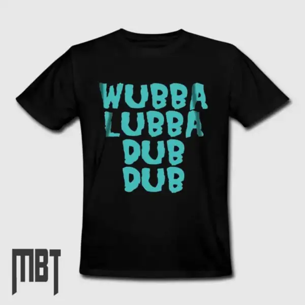 Rick And Morty T-Shirt, Rick And Morty Wubba Lubba Dub Dub Tee-Shirt #17