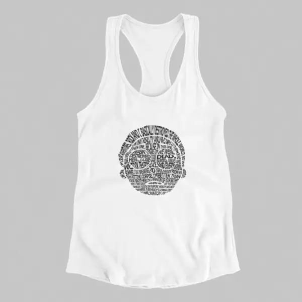Rick and Morty Tank Top, Rick and Morty Artwork White Tank Top