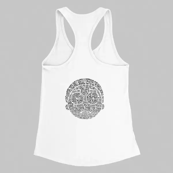 Rick and Morty Tank Top, Rick and Morty Artwork White Tank Top - Image 2