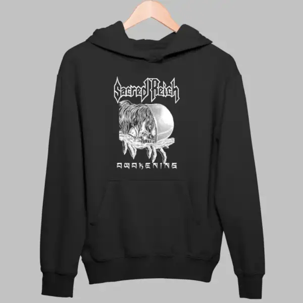 Sacred Reich Hoodie, Sacred Reich Awakening Black Hoodie