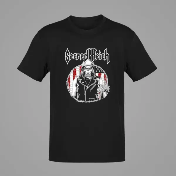 Sacred Reich T-Shirt, Sacred Reich Artwork Black T-Shirt