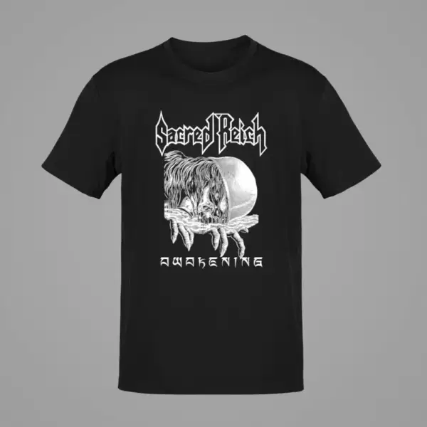 Sacred Reich T-Shirt, Sacred Reich Awakening Black T-Shirt