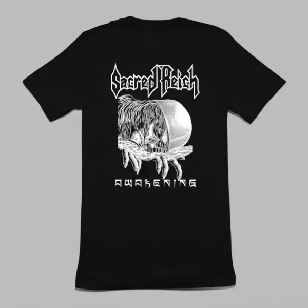 Sacred Reich T-Shirt, Sacred Reich Awakening Black T-Shirt - Image 2