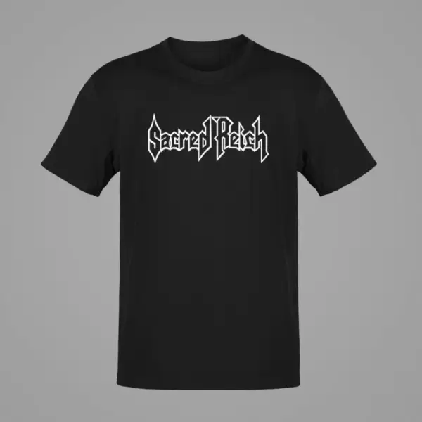 Sacred Reich T-Shirt, Sacred Reich Logo Black T-Shirt
