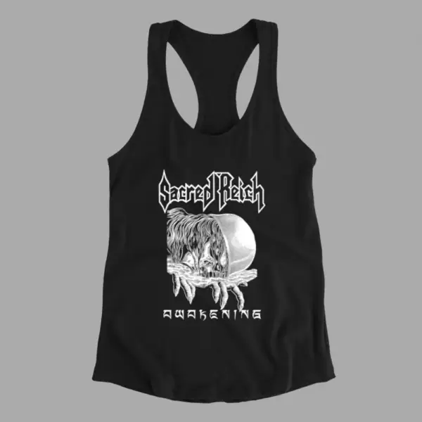Sacred Reich Tank Top, Sacred Reich Awakening Black Tank Top