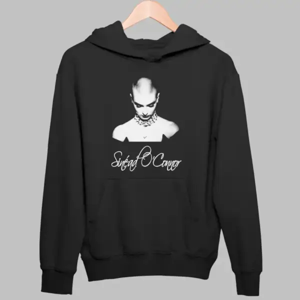 Sinéad O'Connor Hoodie, Sinéad O'Connor Black Sweatshirt