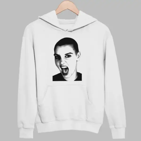 Sinéad O'Connor Hoodie, Sinéad O'Connor White Sweatshirt
