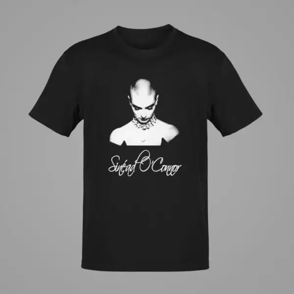 Sinéad O'Connor T-Shirt, Sinéad O'Connor Black T-Shirt