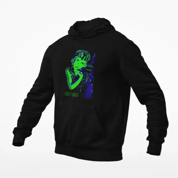 Sing It Back Hoodie, Moloko Sing It Back Black Hoodie