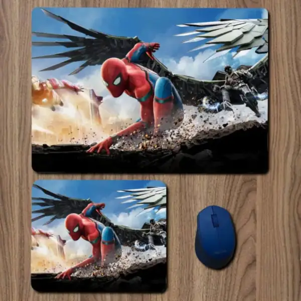 Spider Man Homecoming 2 Mouse Pad, ‎Spider Man Homecoming 2 Movie Large Mousepad for Gamers