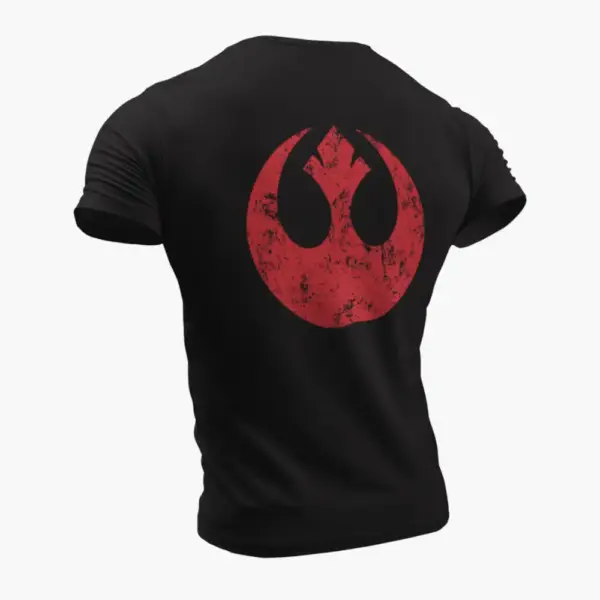 Star Wars T-Shirt, Star Wars Rebel Alliance Black T-Shirt - Image 2