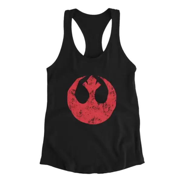 Star Wars Tank Top, Star Wars Rebel Alliance Black Tank Top