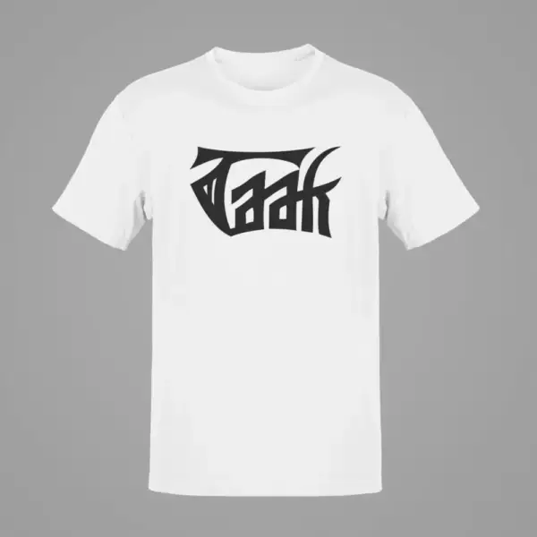 Taak T-Shirt, Taak Logo White T-Shirt