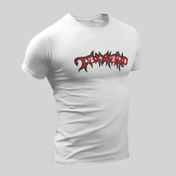 Tankard T-Shirt, Tankard Logo White T-Shirt