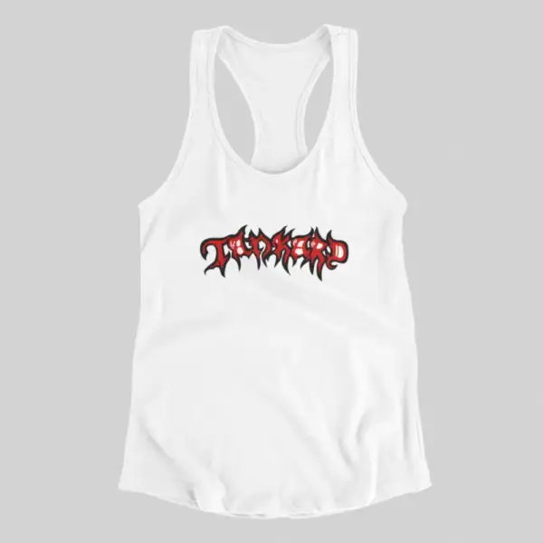 Tankard Tank Top, Tankard Logo White Tank Top