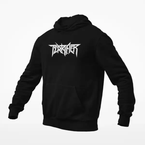 Terrifier Hoodie, Terrifier Logo Black Hoodie