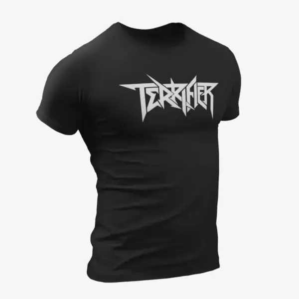Terrifier T-Shirt, Terrifier Logo Black Tee Shirt