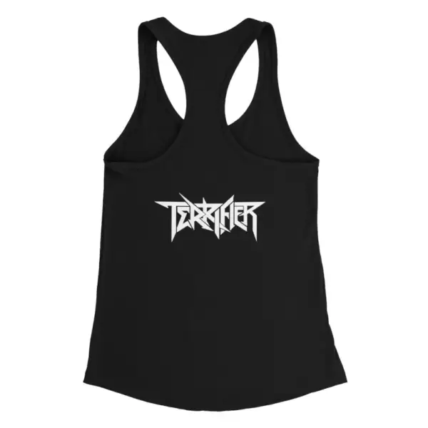 Terrifier Tank Top, Terrifier Logo Black Tank Top - Image 2