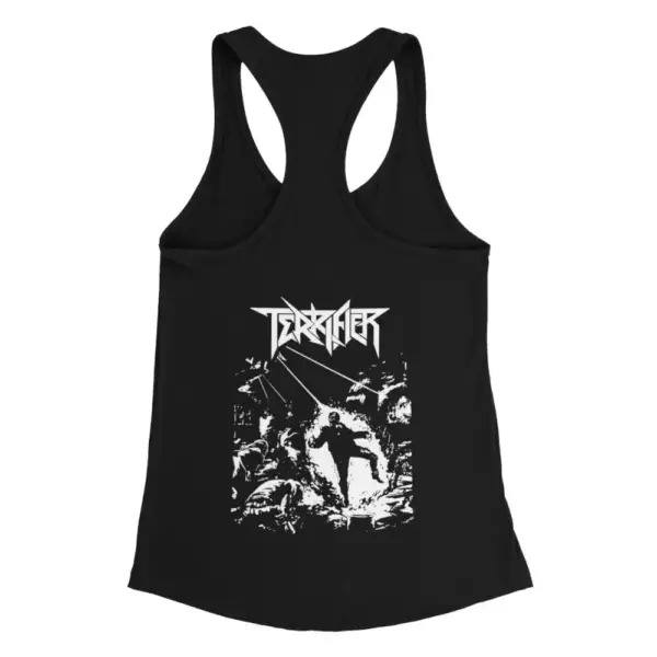 Terrifier Tank Top, Terrifier Weapons of Thrash Destruction Black Tank Top - Image 2