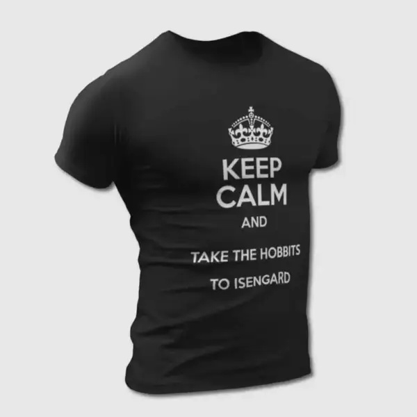 The Lord of the Rings T-Shirt, They're Taking the Hobbits to Isengard Tee-Shirt