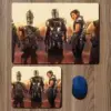 The Mandalorian Mouse Pad, The Mandalorian Tv Series Large Mousepad for Gamers