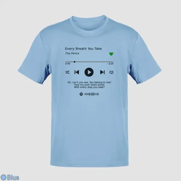 The Police Every Breath You Take T-Shirt - Image 2