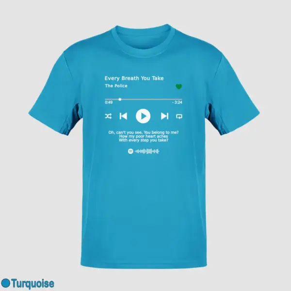 The Police Every Breath You Take T-Shirt - Image 13