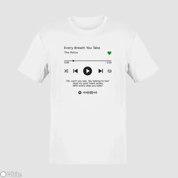 The Police Every Breath You Take T-Shirt - Image 14