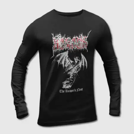 Vacant Heaven Long Sleeve T-Shirt, Vacant Heaven The Reaper’s Nest Long Sleeve Tee-Shirt