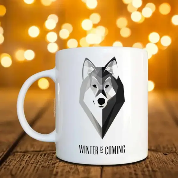 Winter Is Coming Mug, Stark Coffee Mug