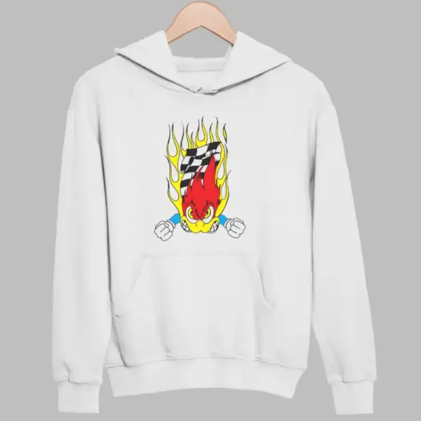 Woody Woodpecker Hoodie, Woody Woodpecker White Sweatshirt