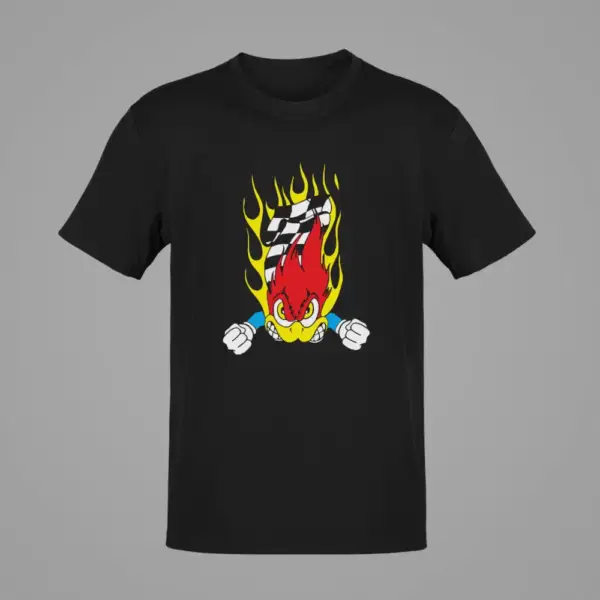 Woody Woodpecker T-Shirt, Woody Woodpecker Black T-Shirt