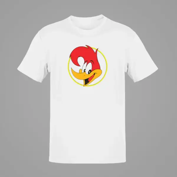 Woody Woodpecker T-Shirt, Woody Woodpecker White T-Shirt