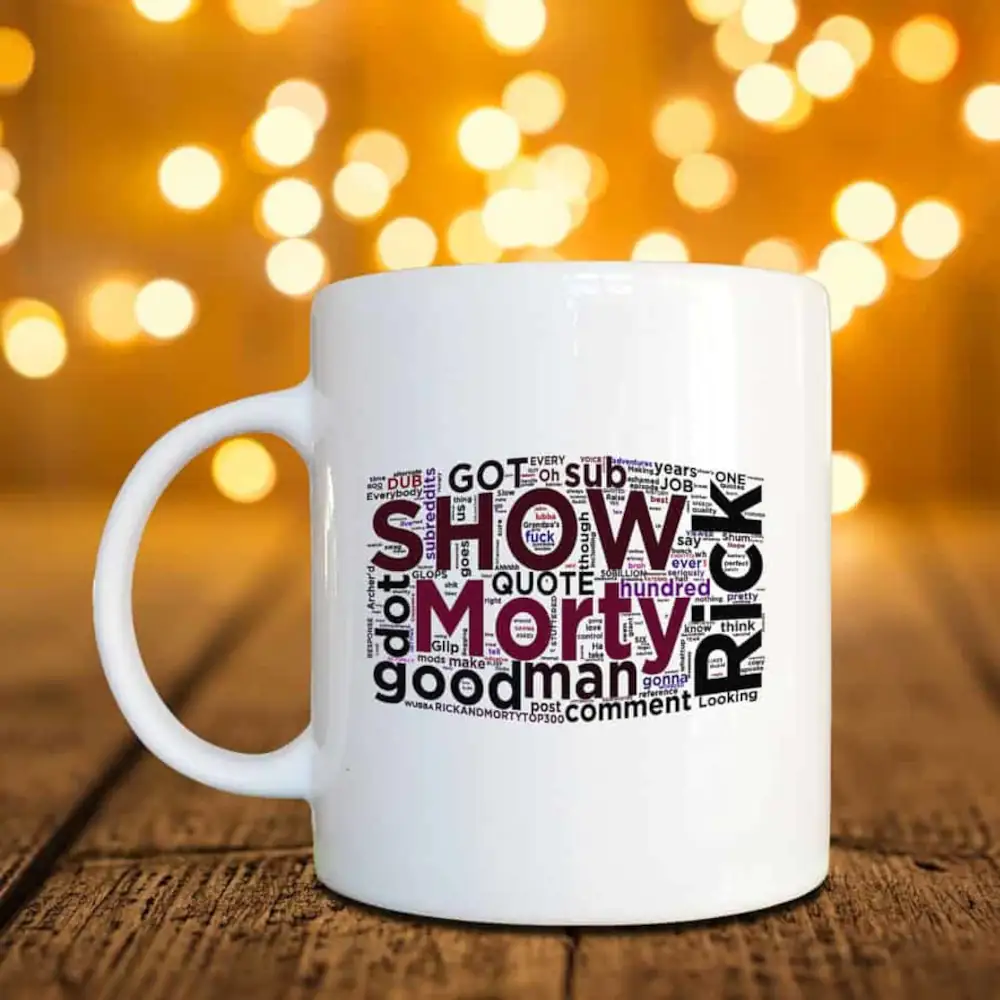 Rick And Morty Mug, Rick And Morty Coffee Mug
