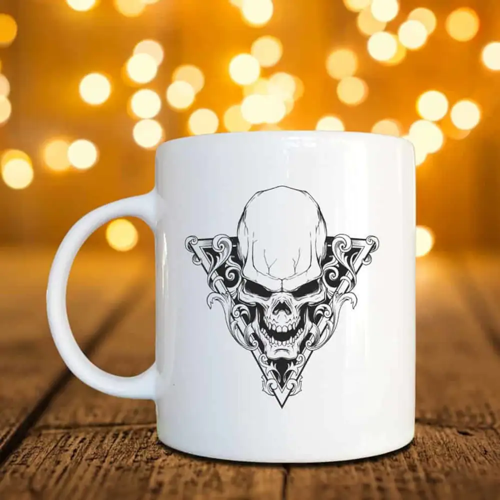 Skullhead Mug, Skullhead Coffee Mug