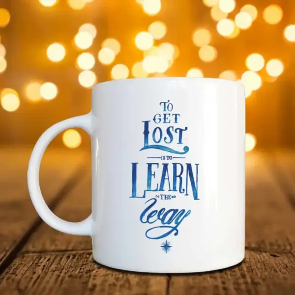 To Get Lost Mug, To Get Lost Coffee Mug