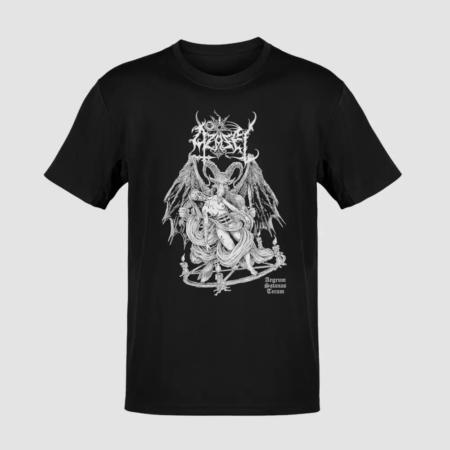 Azazel Finlands Aegrum Satanas Tecum Black T-Shirt