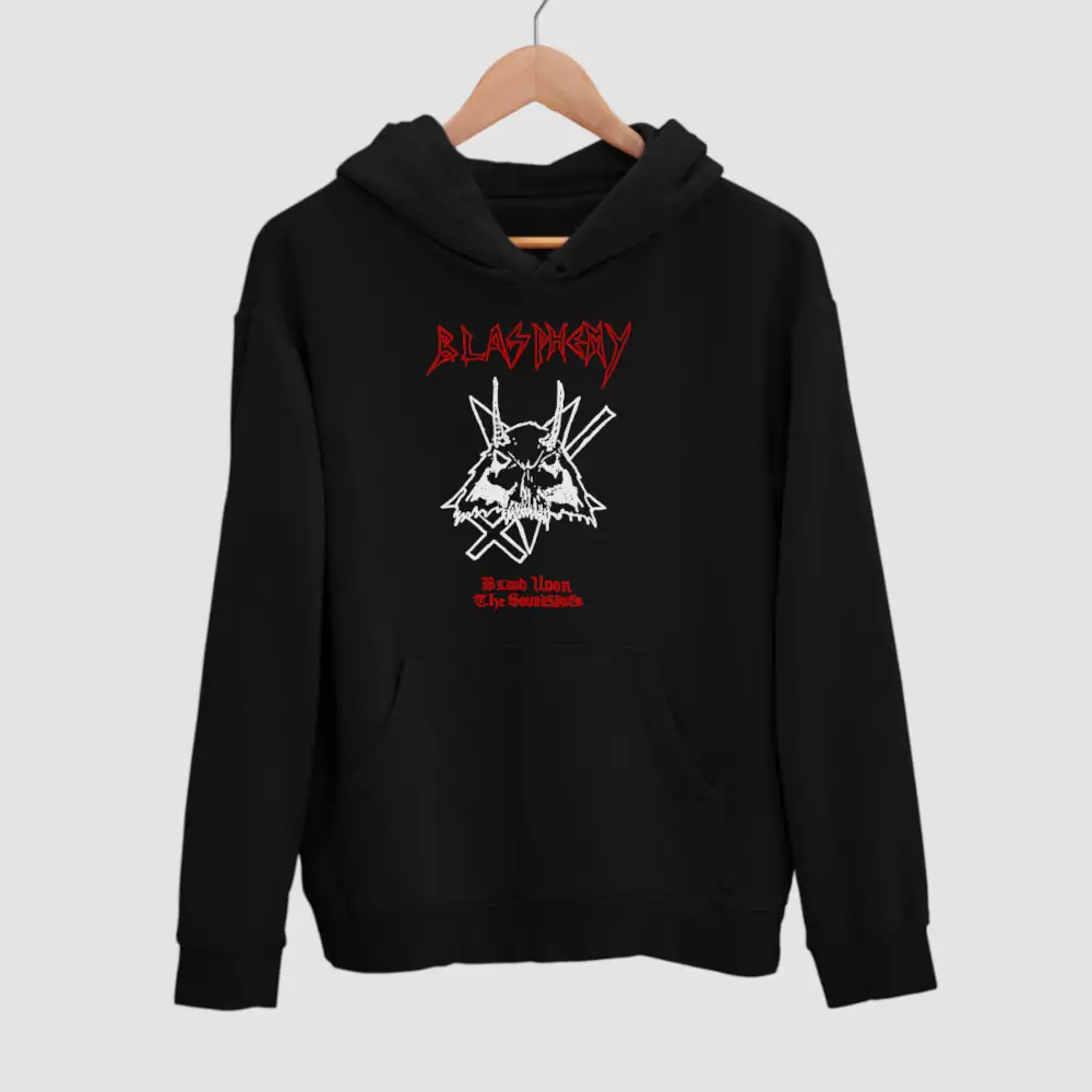 Blasphemy Blood Upon the Soundspace Black Hoodie