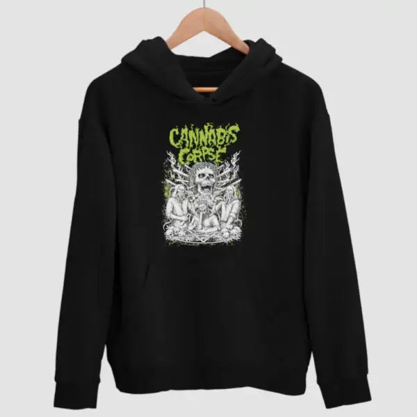 Cannabis Corpse Black Hoodie