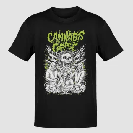 Cannabis Corpse Black T-Shirt