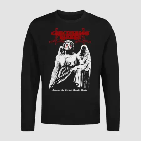Crucifixion Ritual Gouging the Eyes of Angelic Purity Black Longsleeve